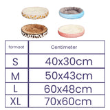 Zacht Hondenbed Rond Fleece