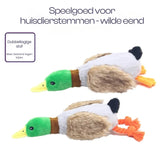 Pluche Eendje Kauw Speelgoed Piepende Geluiden Gebitsverzorging Duurzaam Veilig Voor Honden