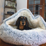 Cozycave Knuffelbed WoofSpot™ | Premium Comfort Hondenbed
