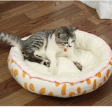 Zacht Hondenbed Rond Fleece