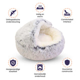Cozycave Knuffelbed WoofSpot™ | Premium Comfort Hondenbed
