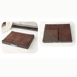 Groot Pluche Traagschuim Hondenbed