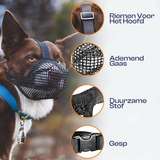 Zachte Stevige Muilkorf Hond Verstelbaar Ademend