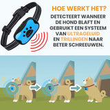 Anti Blaf Halsband Hondentraining