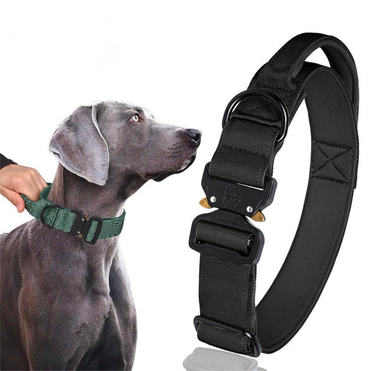 Zware Trainingshalsband Voor Honden Met Handvat Extra Sterk