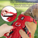 Anti-Ontsnap Hondentuig Met 3 Bevestigingspunten Reflecterend