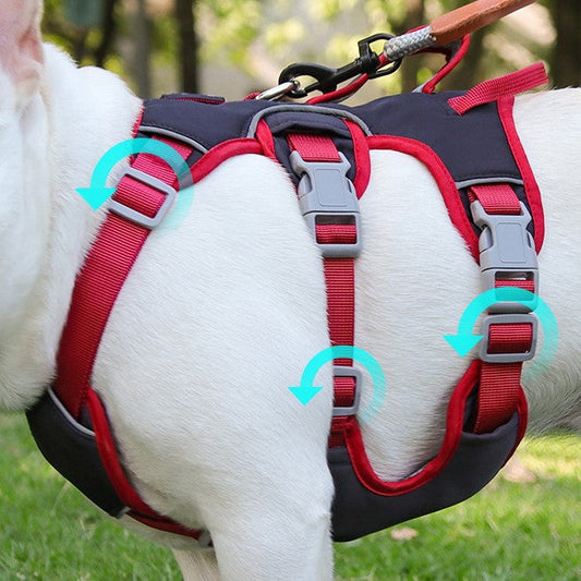 Hondentuig Anti-ontsnap Verstelbaar Met Handvat Reflecterend