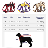 Hondentuig Anti-ontsnap Verstelbaar Met Handvat Reflecterend