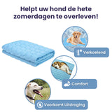 Ruffy Zelfkoelende Hondenmat Met IJszijde Wasbaar en Opvouwbaar Voor Zomerdagen