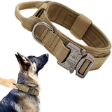 Duurzame Honden Halsband met Stoere Zware Gesp Voor Sterke Honden