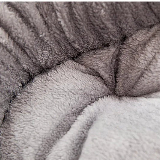 Zacht Hondenbed Rond Fleece