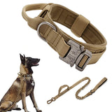 Duurzame Honden Halsband met Stoere Zware Gesp Voor Sterke Honden