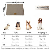 Orthopedisch Hondenkussen Met Wasbare hoes