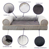 Orthopedisch Hondenbed Met Hoge Randen