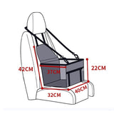 SafeStay™ | Veilige en Comfortabele Autostoel voor Huisdieren