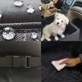 Waterdichte Autostoeldrager Voor Honden - Eenvoudig Te Installeren En Gemaakt Van Oxford Stof