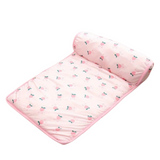 Verkoelend Hondenbed Met Kussen Zelfkoelend Comfortabel Pluche Ondersteuning Lichtgewicht Draagbaar