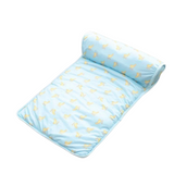 Verkoelend Hondenbed Met Kussen Zelfkoelend Comfortabel Pluche Ondersteuning Lichtgewicht Draagbaar